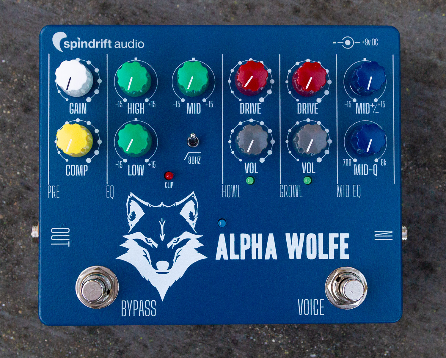Alpha Wolfe Guitar Pedal